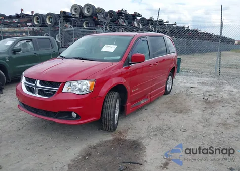2012 Dodge Grand Caravan Crew from USA, damaged, VIN 2C4RDGDG6CR174550